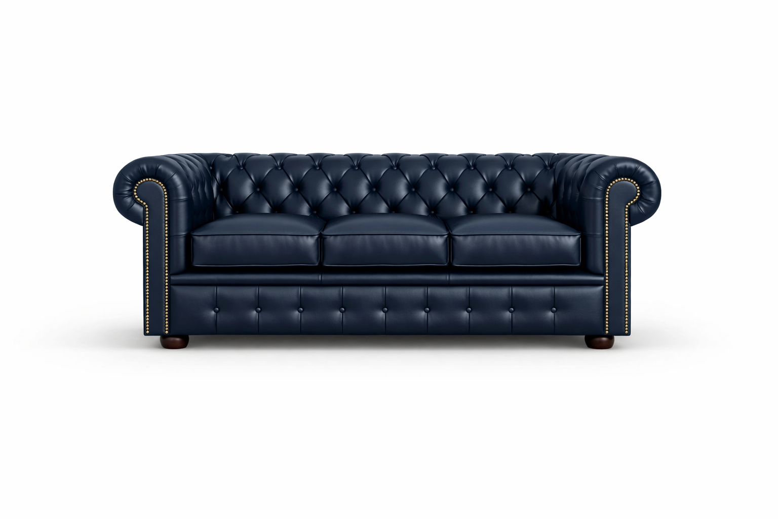 3-Sitzer Chesterfield