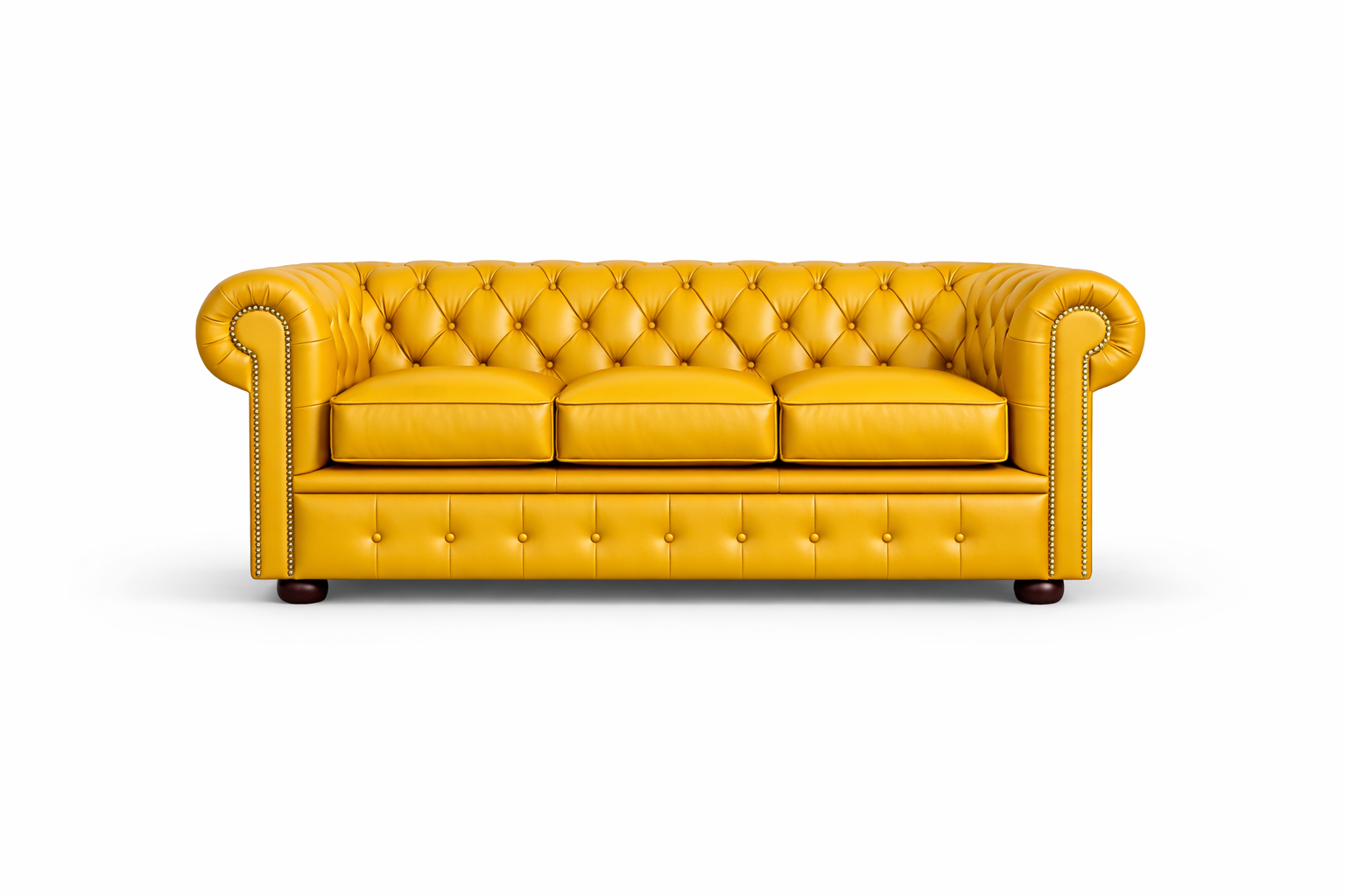 3-Sitzer Chesterfield