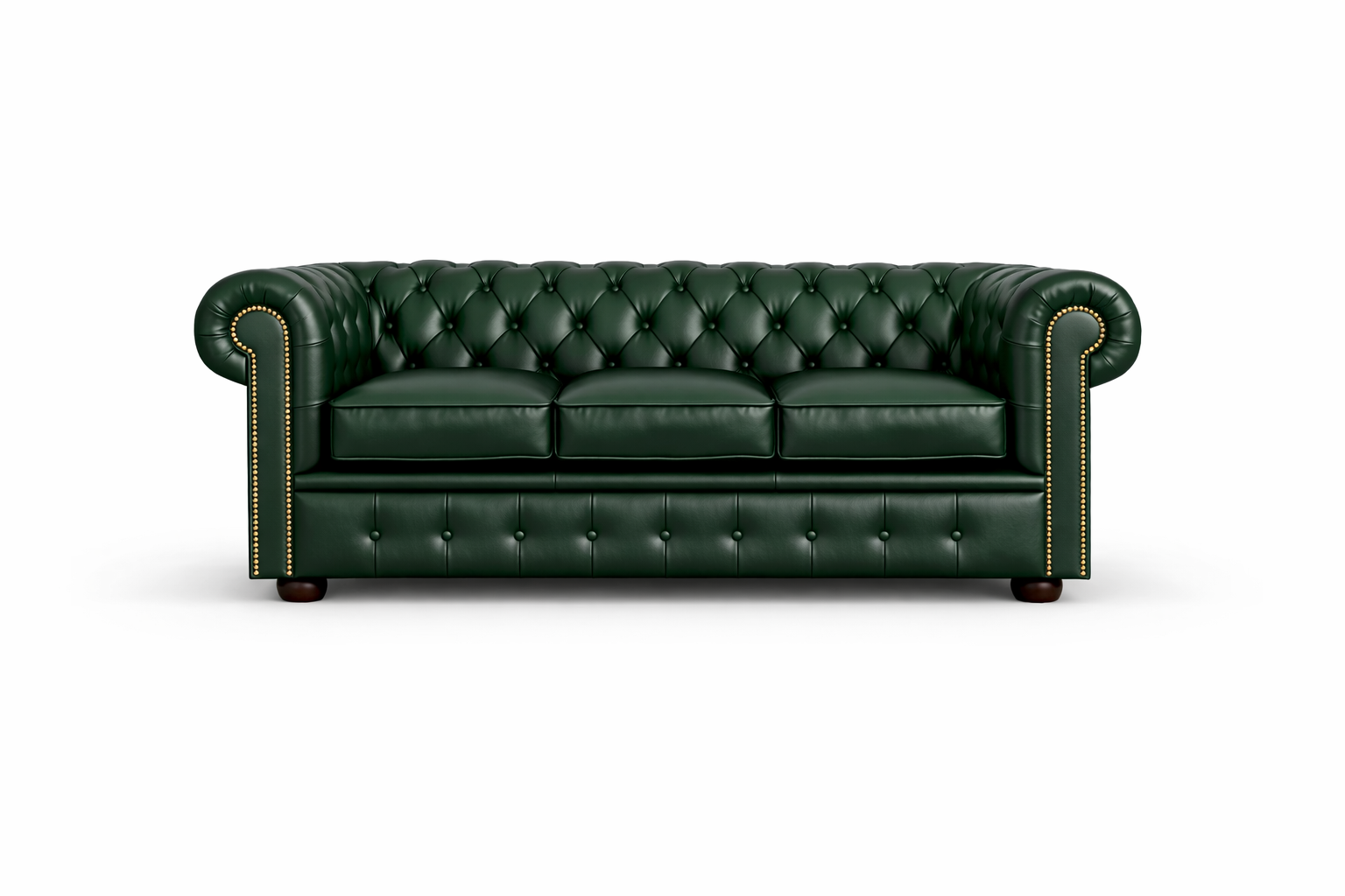 3-Sitzer Chesterfield