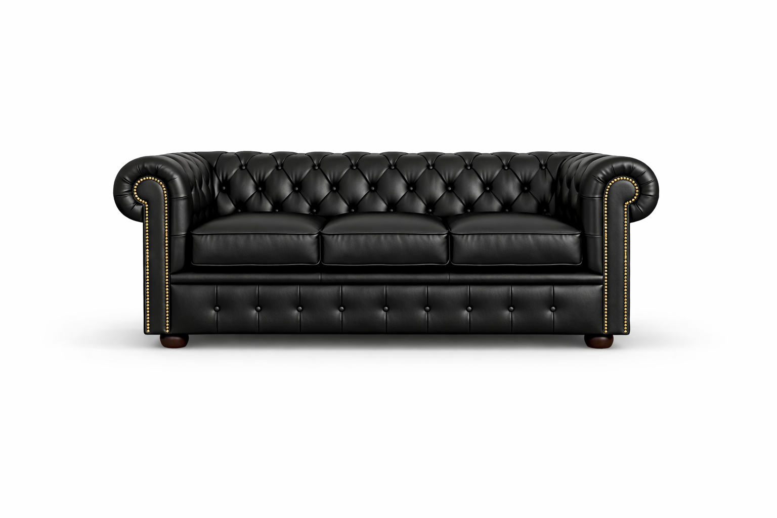 3-Sitzer Chesterfield